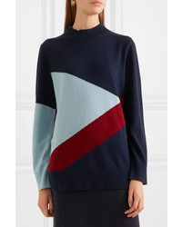 Chinti and Parker Mexicano Turtleneck Wool And Cashmere Blend Sweater