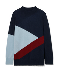 Chinti and Parker Mexicano Turtleneck Wool And Cashmere Blend Sweater