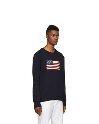 Polo Ralph Lauren Navy Knit Icon Sweater