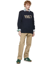 Polo Ralph Lauren Navy Off White 1967 Sweater