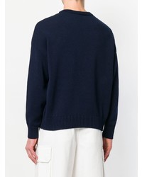 AMI Alexandre Mattiussi Oversized Ami De Coeur Crewneck Sweater