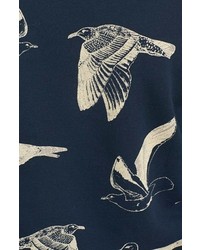 Obey Seagull Print Crewneck Sweatshirt