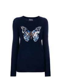 Markus Lupfer Sequin Butterfly Sweater
