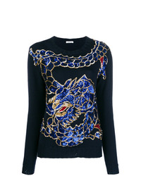 P.A.R.O.S.H. Sequined Dragon Sweater