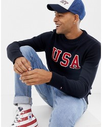 Tommy Hilfiger Usa Graphic Knitted Jumper