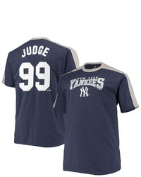 PROFILE Aaron Judge Navygray New York Yankees Big Tall Fashion Piping Player T Shirt At Nordstrom