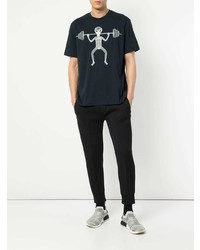 Blackbarrett Alien Athletes Print T Shirt