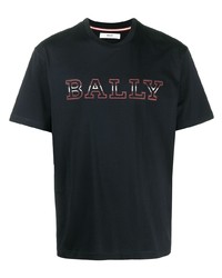 Bally Applique Logo Cotton T Shirt