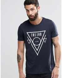 Asos Brand T Shirt With The End Print