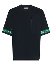 Sacai Bandana Print Cotton T Shirt