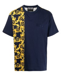 VERSACE JEANS COUTURE Baroque Print Short Sleeve T Shirt