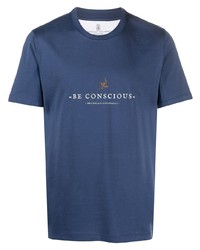 Brunello Cucinelli Be Conscious Logo T Shirt