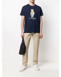 Polo Ralph Lauren Bear Print T Shirt