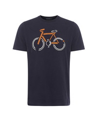 French Connection Bicycle Graphic Tee