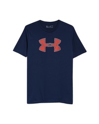 Under Armour Big Logo Graphic Tee In Academy Red At Nordstrom