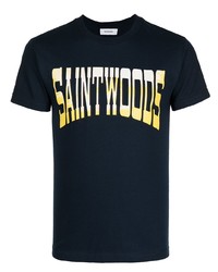 Saintwoods Big Mountain Logo T Shirt