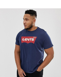 Levi's Big Tall Batwing T Shirt Navy
