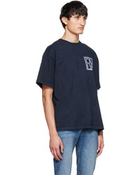 Rhude Black Printed T Shirt