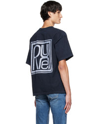 Rhude Black Printed T Shirt