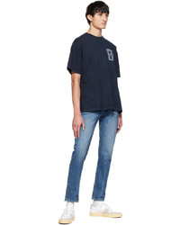 Rhude Black Printed T Shirt