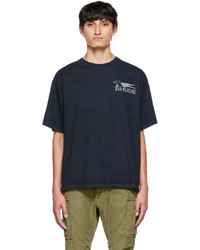 Rhude Black Printed T Shirt