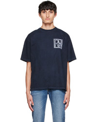 Rhude Black Printed T Shirt