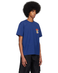 JW Anderson Blue Apple Core T Shirt