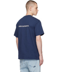 Izzue Blue Crewneck T Shirt