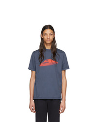 Ps By Paul Smith Blue Flying Saucer T Shirt