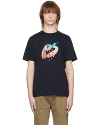 Ps By Paul Smith Blue Graphic T Shirt