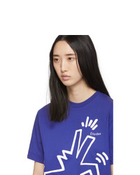 Études Blue Keith Haring Edition Wonder T Shirt