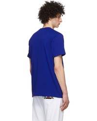 Moschino Blue Logo T Shirt