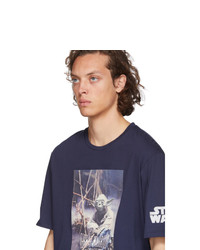 Etro Blue Star Wars Edition Yoda T Shirt