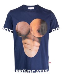 Walter Van Beirendonck Body Print Cotton T Shirt