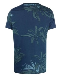 Tommy Hilfiger Botanical Print Embroidered T Shirt