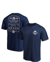 FANATICS Branded Derek Jeter Navy New York Yankees Stats Graphic T Shirt At Nordstrom