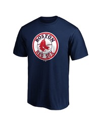 FANATICS Branded Navy Boston Red Sox Cooperstown Collection Forbes Team T Shirt