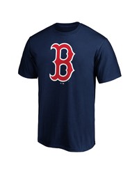 FANATICS Branded Navy Boston Red Sox Official Logo T Shirt