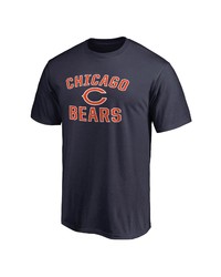 FANATICS Branded Navy Chicago Bears Victory Arch T Shirt