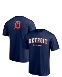 FANATICS Branded Navy Detroit Tigers Big Tall City Arch T Shirt