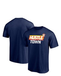 FANATICS Branded Navy Houston Astros Hometown Hustle Town T Shirt