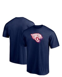 FANATICS Branded Navy Jacksonville Jaguars Red White And Team T Shirt