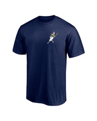 FANATICS Branded Navy Milwaukee Brewers Roll Out The Barrel Hometown T Shirt