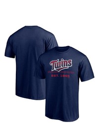 FANATICS Branded Navy Minnesota Twins Big Tall Dedication T Shirt