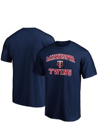 FANATICS Branded Navy Minnesota Twins Big Tall Heart Soul T Shirt