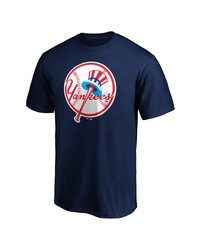 FANATICS Branded Navy New York Yankees Cooperstown Collection Forbes Team T Shirt