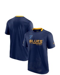 FANATICS Branded Navy St Louis Blues Authentic Pro Locker Room T Shirt At Nordstrom