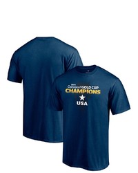 FANATICS Branded Navy Usmnt 2021 Concacaf Gold Cup Champions T Shirt