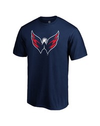 FANATICS Branded Navy Washington Capitals Primary Team Logo T Shirt