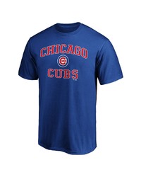 FANATICS Branded Royal Chicago Cubs Big Tall Heart Soul T Shirt